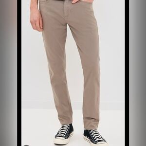 DL1961 Men's Ultimate Twill Cooper Tapered Leg Jeans Pants 42x32 Sand Dollar New